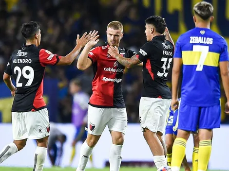 Beltrán amargó a Boca y sus ex compañeros de River lo felicitaron