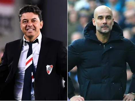 "Gallardo está a la altura de Guardiola"