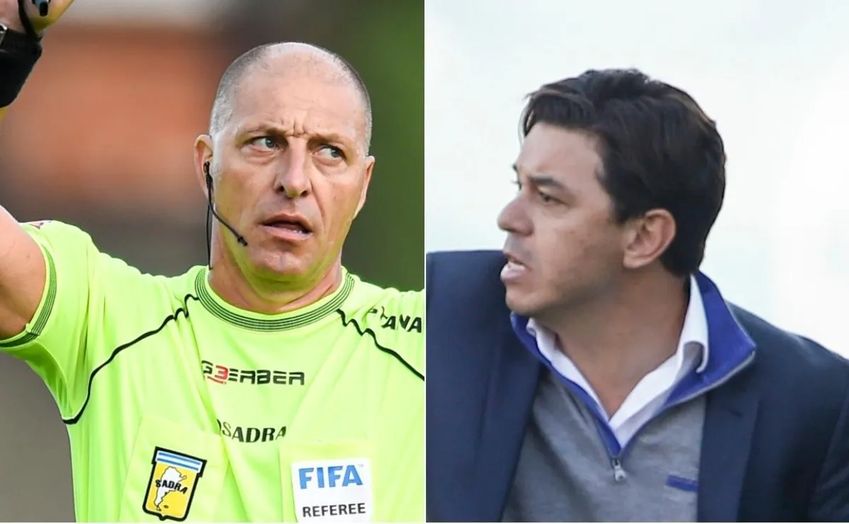 Néstor Pitana habló del penal que sancionó a favor de Unión contra River y además afirmó que no lo condiciona dirigir a Gallardo, con quien tuvo varios problemas.