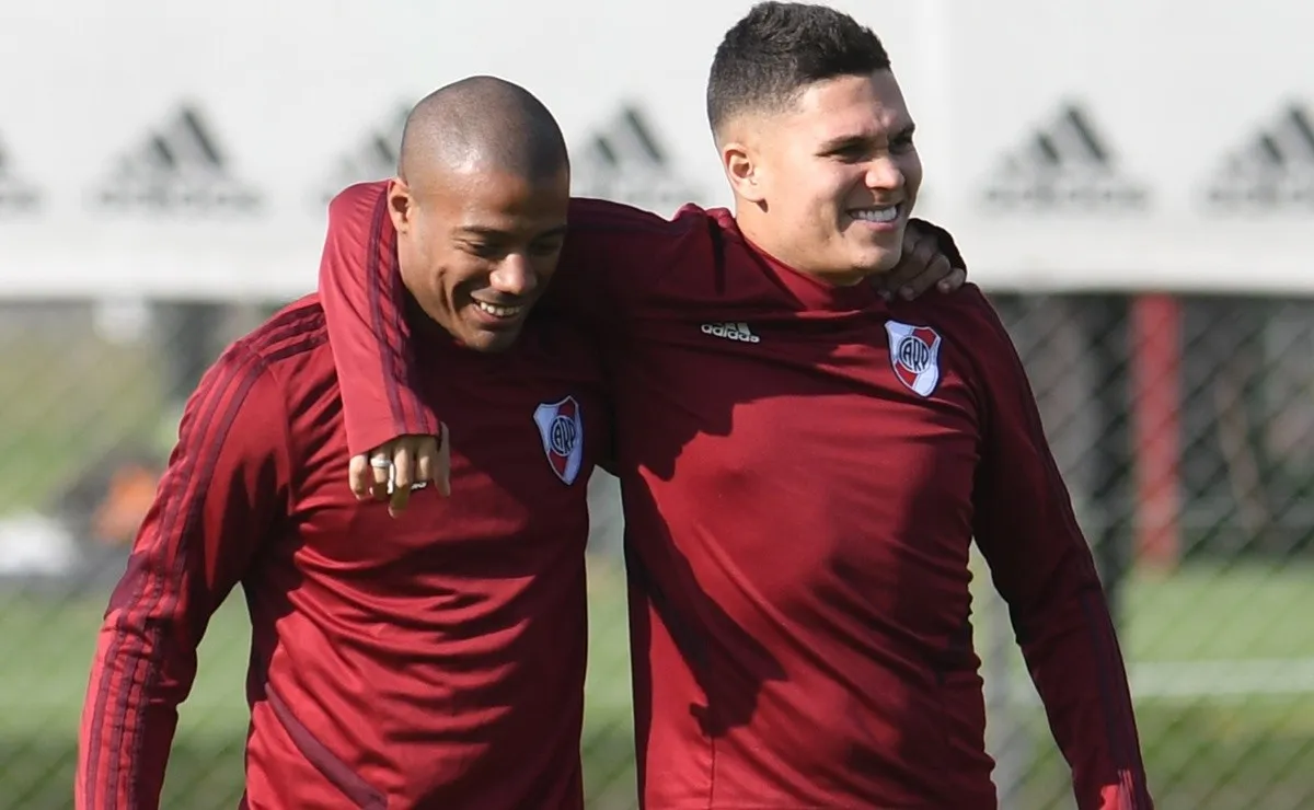 El uruguayo y el colombiano se reencontrarán dentro de la cancha.