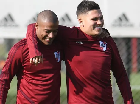 Dos años después, Juanfer y De la Cruz vuelven a compartir cancha