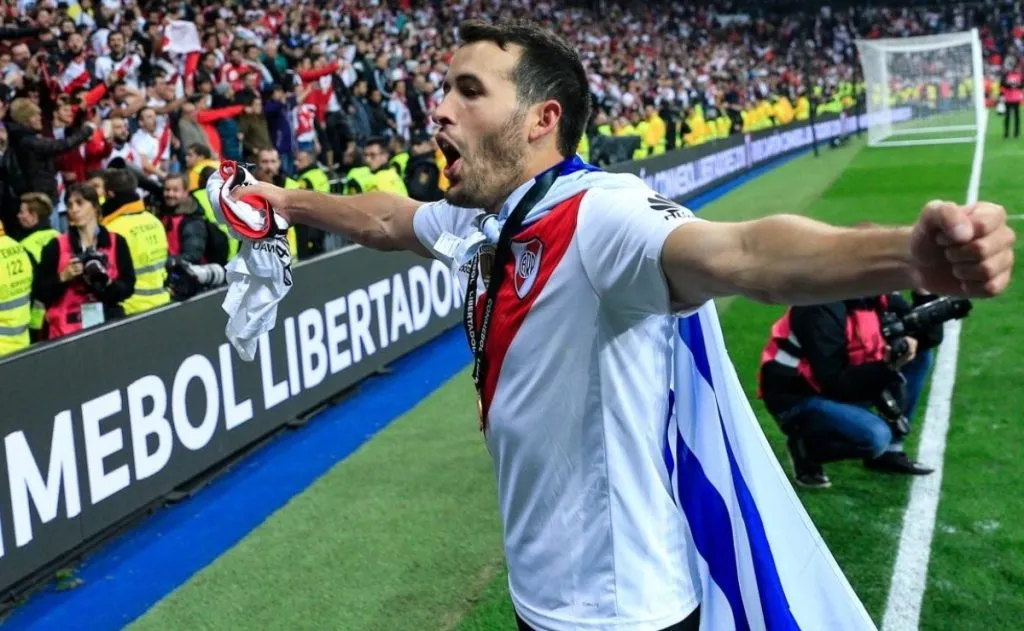 Camilo Mayada estuvo desde 2015 a 2019 en River y ganó las últimas dos Copa Libertadores que tiene el club.