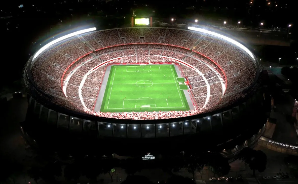 Así quedaría el nuevo Monumental una vez que terminen las obras.