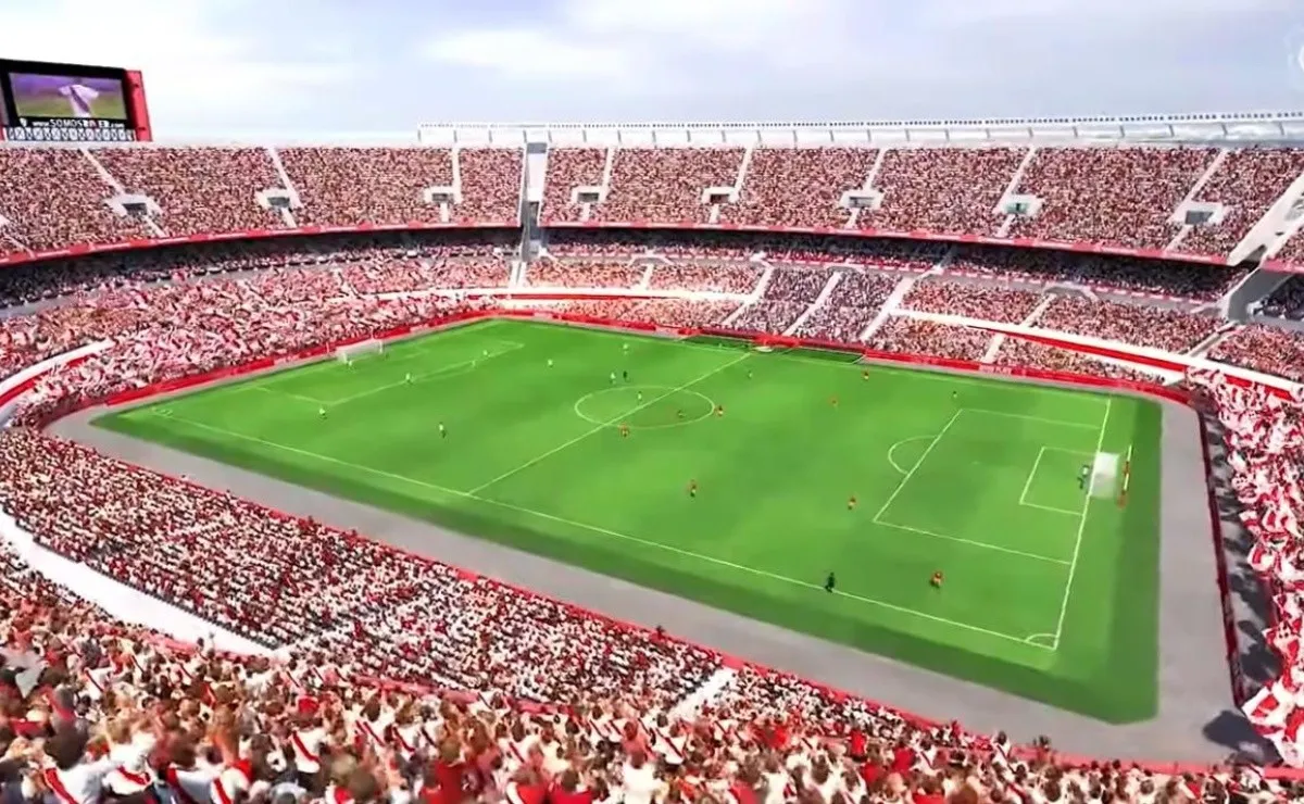 Así se verá el nuevo estadio Monumental.