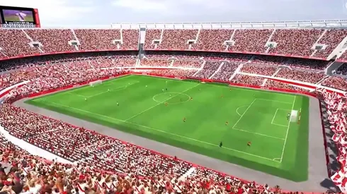 Así se verá el nuevo estadio Monumental.