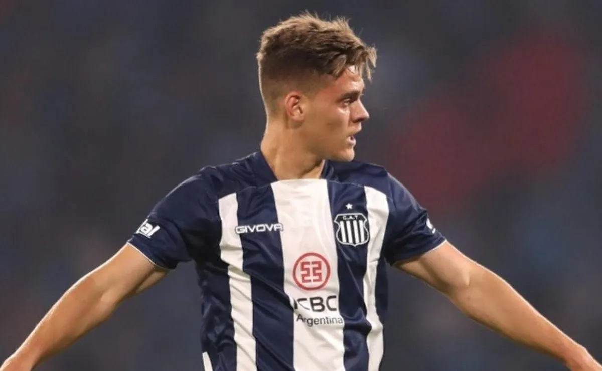 Federico Girotti debutó en Talleres.