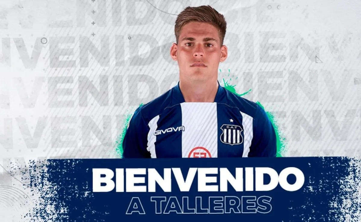Federico Girotti dejó River y pasó a Talleres de Córdoba que pagó 2 millones de dólares por el 50% de su pase. Este domingo la T lo presentó oficialmente.