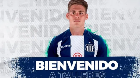 Federico Girotti dejó River y pasó a Talleres de Córdoba que pagó 2 millones de dólares por el 50% de su pase. Este domingo la T lo presentó oficialmente.