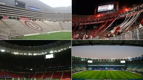 Los estadios más grandes de Sudamérica.