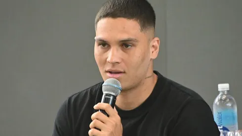 Juan Fernando Quintero tuvo un divertido momento con Marcelo Gallardo respecto a la posibilidad en el amistoso ante Vélez.