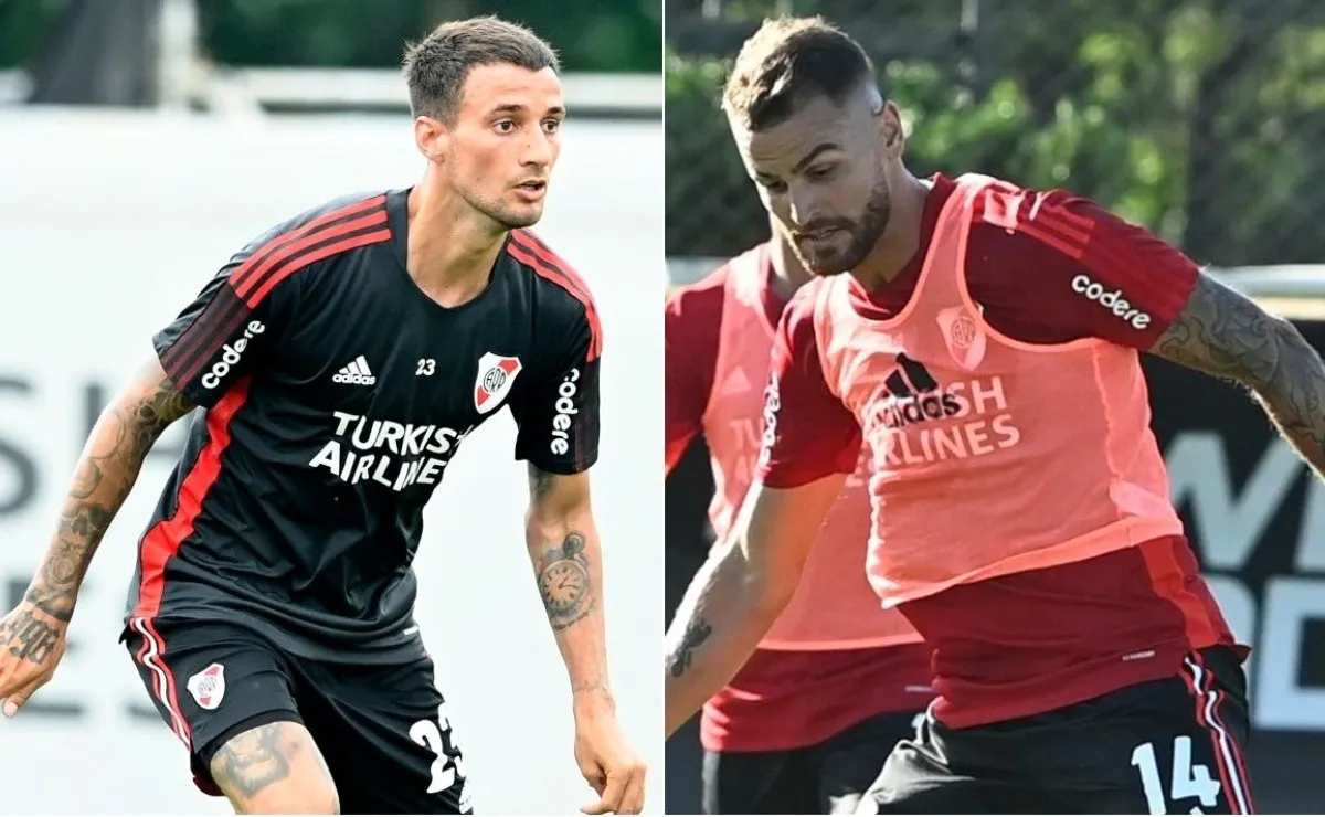 Emanuel Mammana y Leandro González Pirez, los dos refuerzos surgidos de las Inferiores de River que vuelven a su casa y expresaron sus sensaciones.