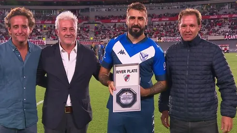 Lucas Pratto enfrentó a River este sábado en el Monumental.