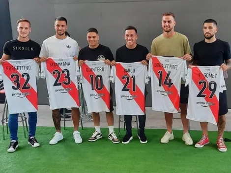 River presentó sus refuerzos para el 2022