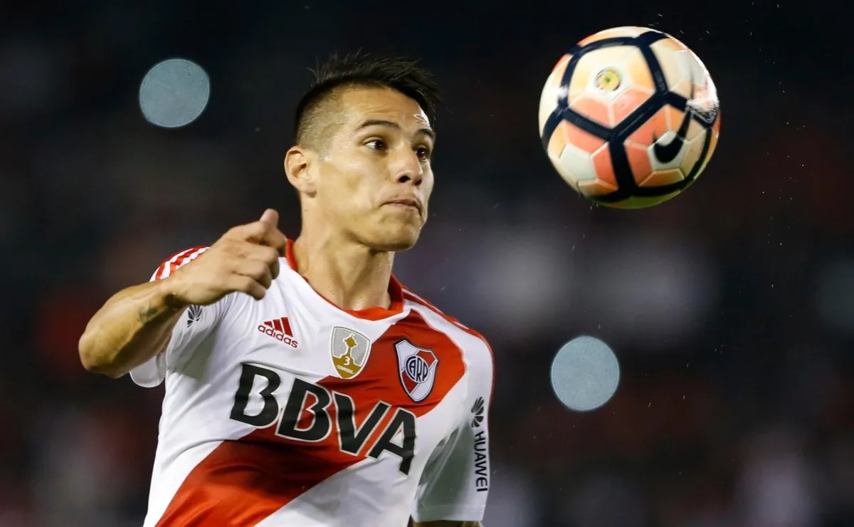 Carlos Auzqui, uno de los jugadores que fueron dirigidos por Marcelo Gallardo en River.