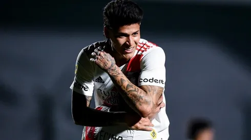 Jorge Carrascal convirtió nueve goles en 81 partidos con River.