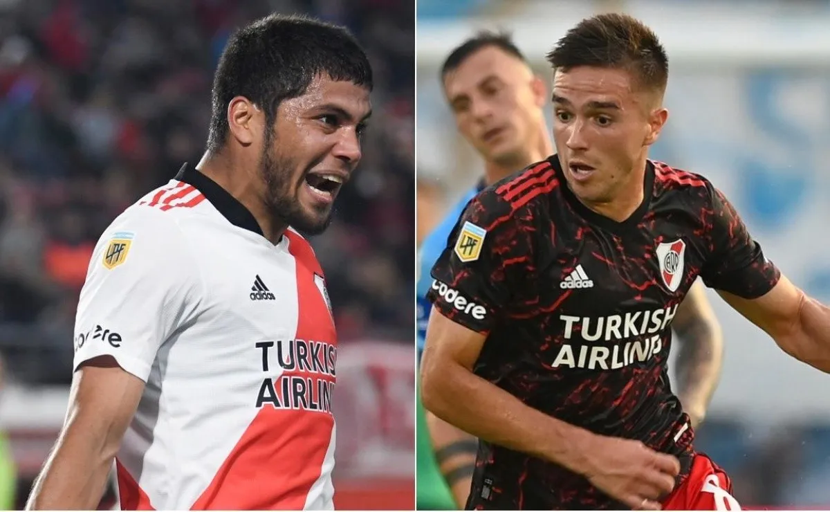 Rojas y Palavecino no estarán ante Vélez en el Monumental el próximo sábado.