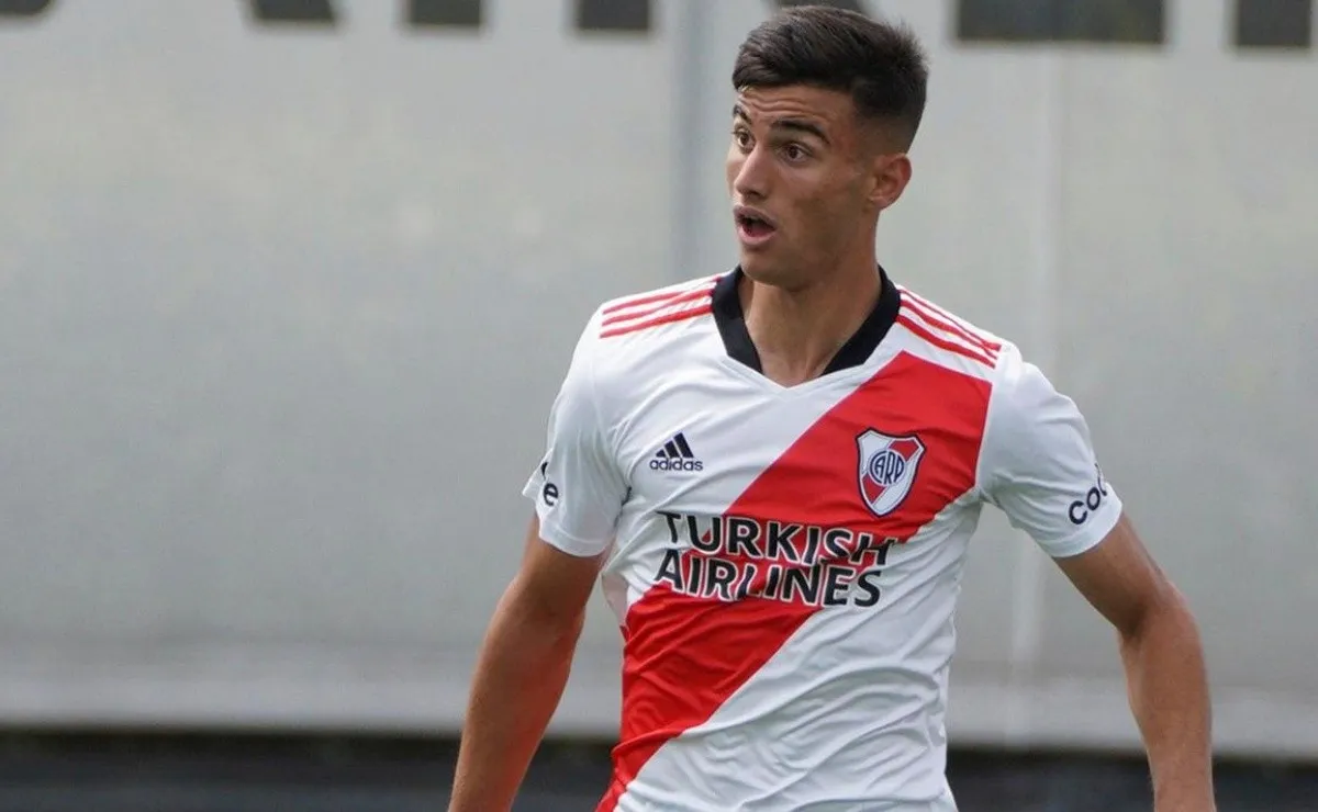 Felipe Salomoni, una de las grandes figuras de la Reserva de River.