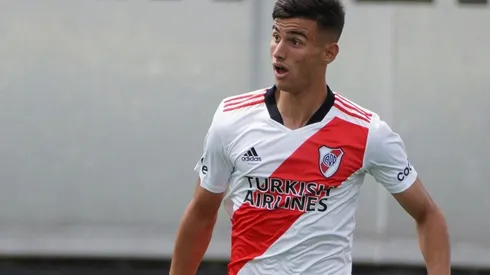 Felipe Salomoni, una de las grandes figuras de la Reserva de River.