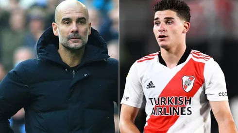 Pep Guardiola se refirió a la contratación de Julián Álvarez.
