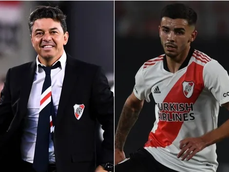 El WhatsApp de Gallardo a Simón cuando lo convocó por primera vez