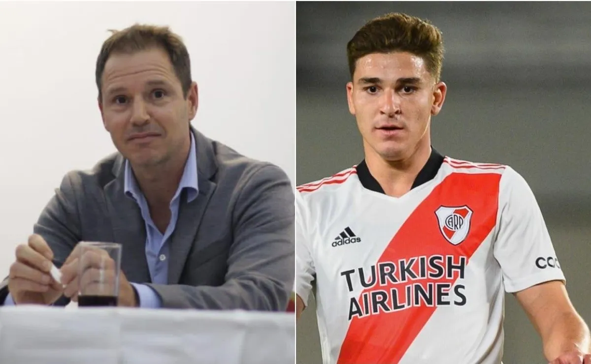 El presidente Jorge Brito habló por primera vez de la venta de Julián Álvarez.