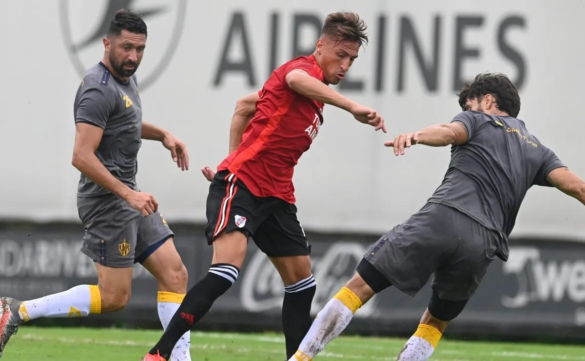 River enfrentó a Atlanta en su segundo amistosos de pretemporada.