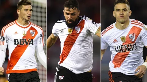 Lucas Alario, Lucas Pratto y Rafael Santos Borré, algunos de los atacantes más importantes de la era Gallardo.
