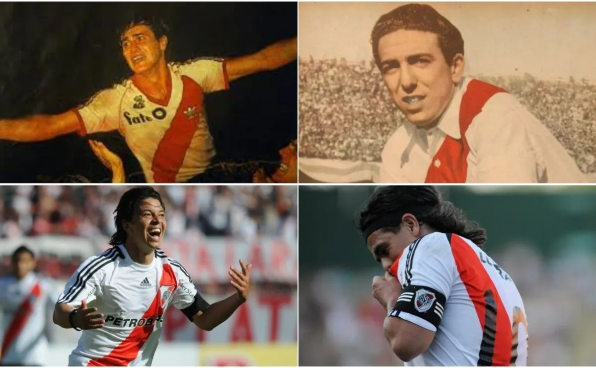 El repaso por los más destacados que usaron la camiseta número 10 de River.