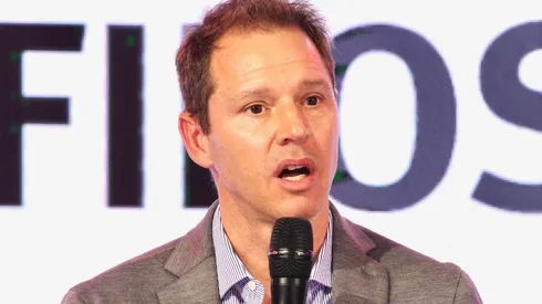 El presidente del Millonario brindó detalles sobre la situación del delantero y el lateral.