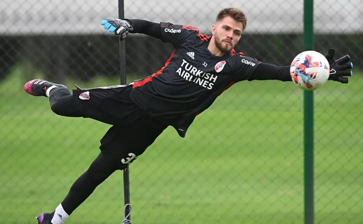 Ezequiel Centurión tendrá su gran oportunidad de debutar en el arco de River, será en el amistoso del próximo sábado ante Platense en el Monumental.