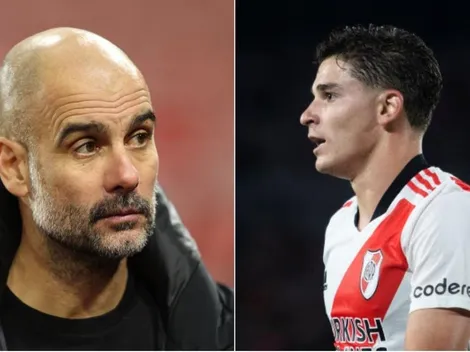 Guardiola respondió sobre el interés del City por Julián Álvarez
