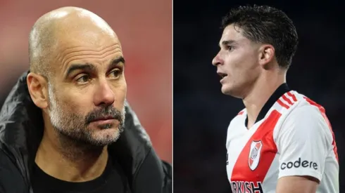 Pep Guardiola esquivó las preguntas sobre el interés por Julián Álvarez