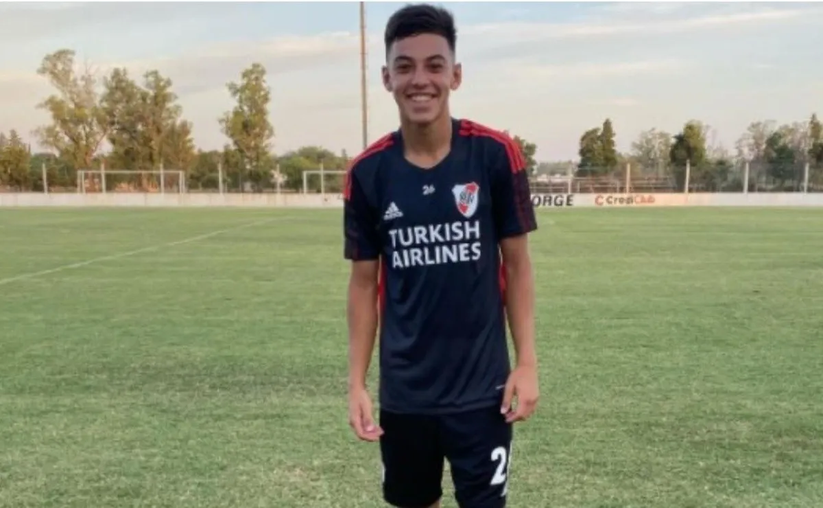 Matías Gallardo marcó un gol en el último amistoso de pretemporada de la Reserva.