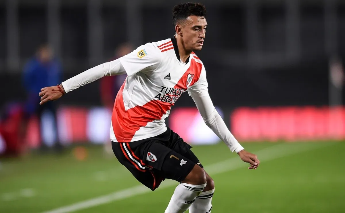 Matías Suárez estuvo entre los pilares de River hasta su lesión.