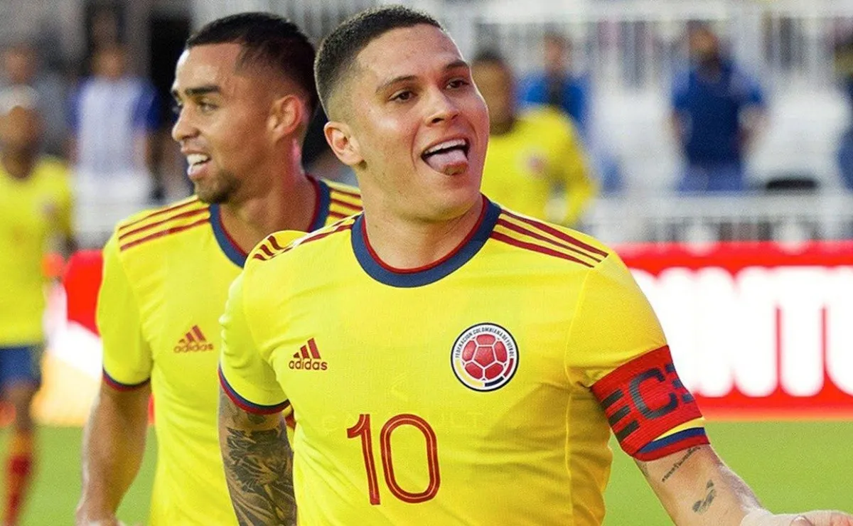 Juan Fernando Quintero marcó un gol en el amistoso con Honduras.