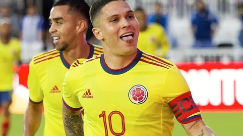 Juan Fernando Quintero marcó un gol en el amistoso con Honduras.
