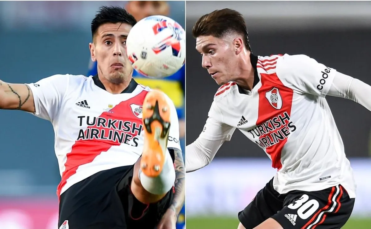 Fabrizio Angileri y Benjamín Rollheiser se quedaron en Buenos Aires.