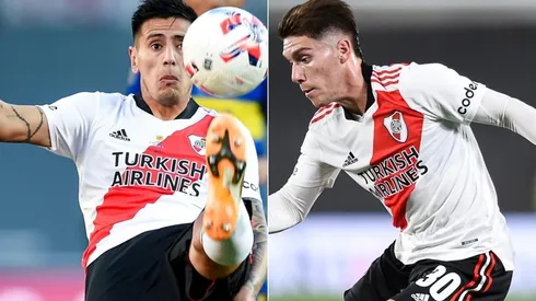 Fabrizio Angileri y Benjamín Rollheiser se quedaron en Buenos Aires.