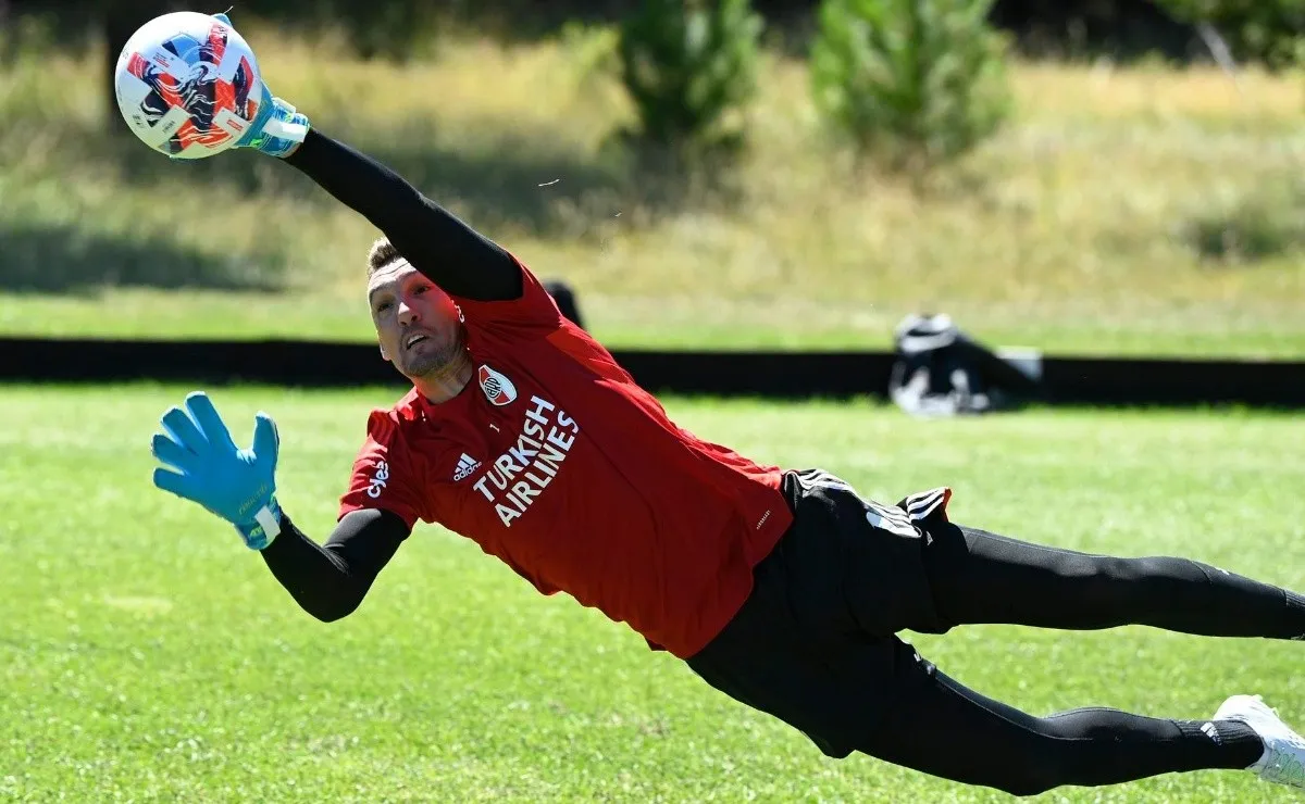 El Pulpo se prepara para defender por quinto año el arco de River.