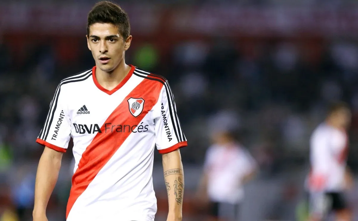 Manuel Lanzini recordó su etapa como jugador de River.