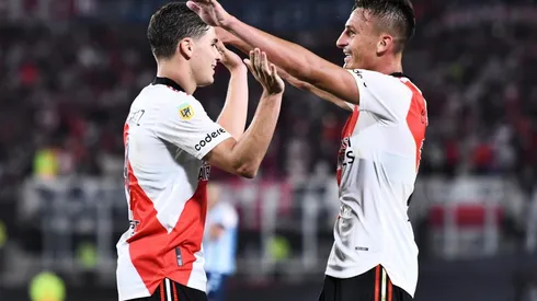 Julián Álvarez y Braian Romero fueron dupla ofensiva en varios partidos de la recta final de la última Liga Profesional.