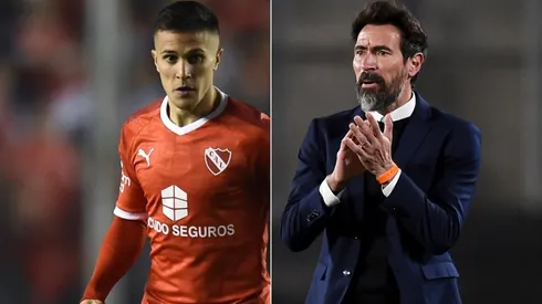 Eduardo Domínguez se refirió a la situación de Fabricio Bustos.