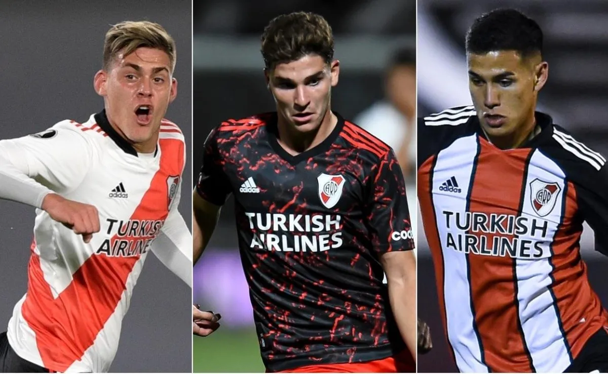 El mercado de pases no para y hay once futbolistas de River que podrían salir en las próximas semanas, entre los más importantes: Álvarez, Carrascal y Angileri.