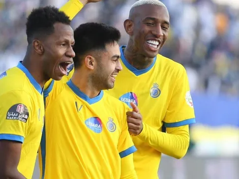 El Pity volvió al gol en Arabia