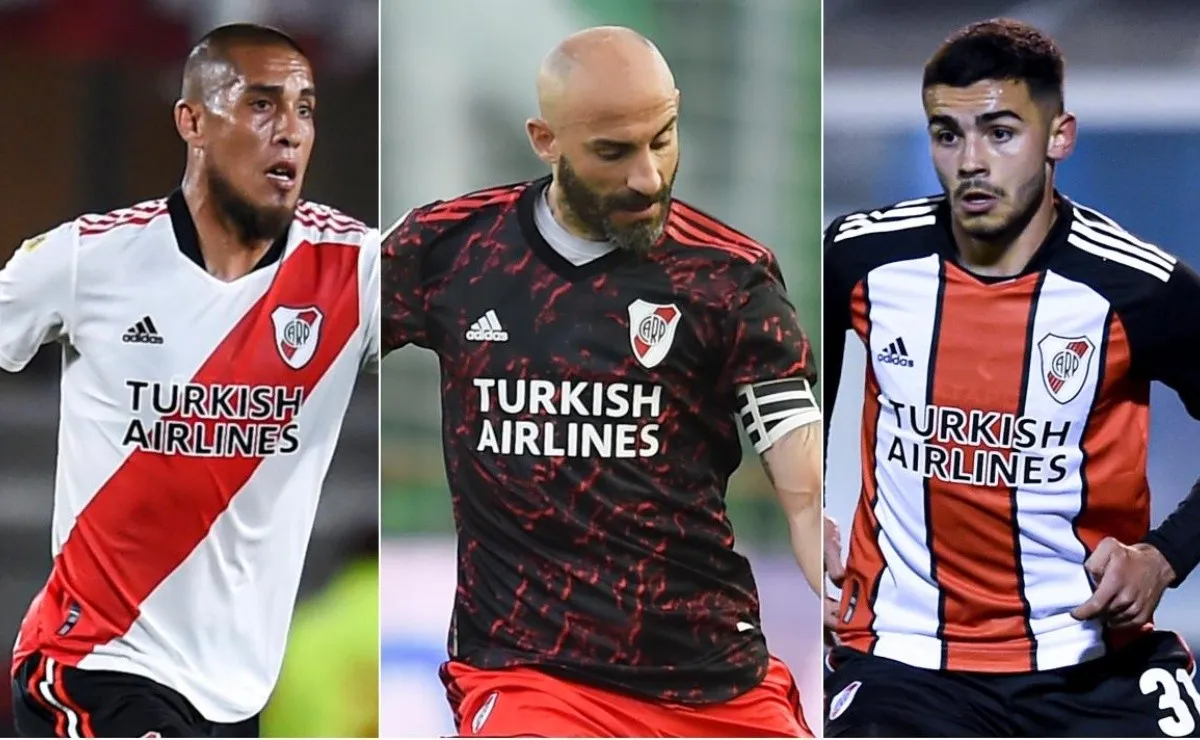 Jonatan Maidana, Javier Pinola y Santiago Simón son tres de los cinco jugadores que extenderán su vínculo contractual con River.
