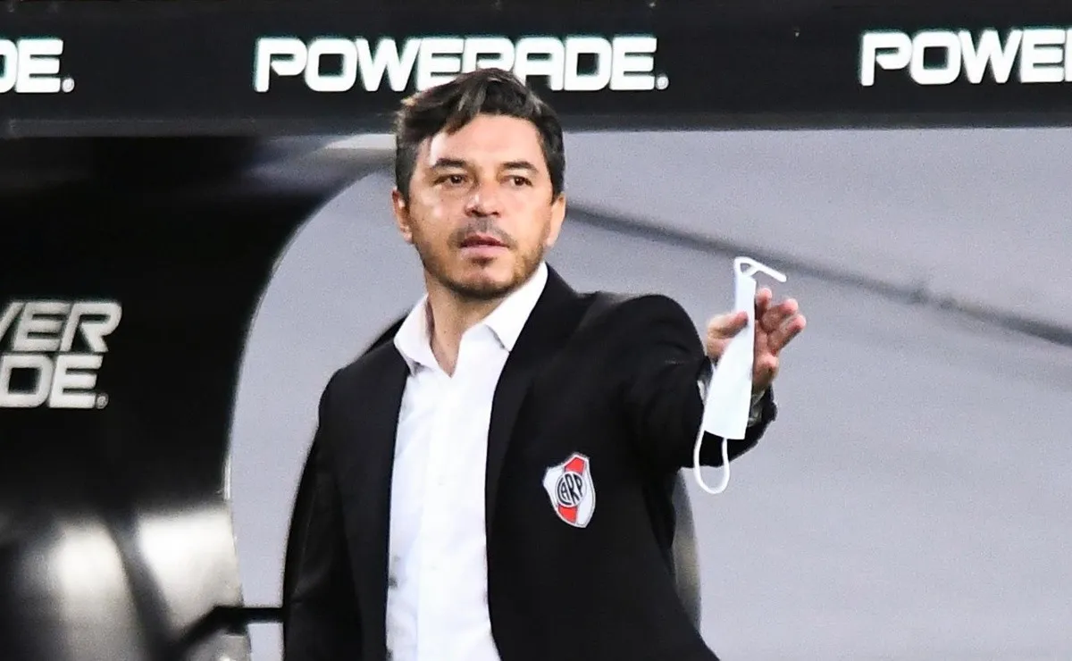 Gallardo le bajó el pulgar a uno de los jugadores que vuelve de su préstamo.