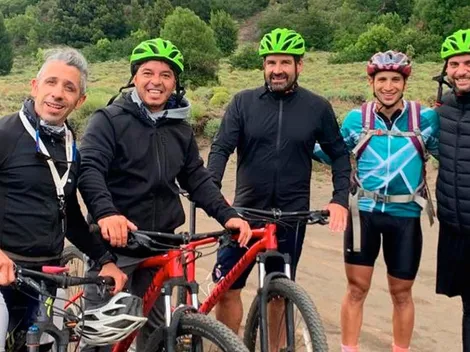 Gallardo viajó al Sur para planificar la pretemporada