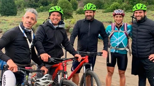 Marcelo Gallardo está en San Martín de los Andes para definir el trabajo de la pretemporada.