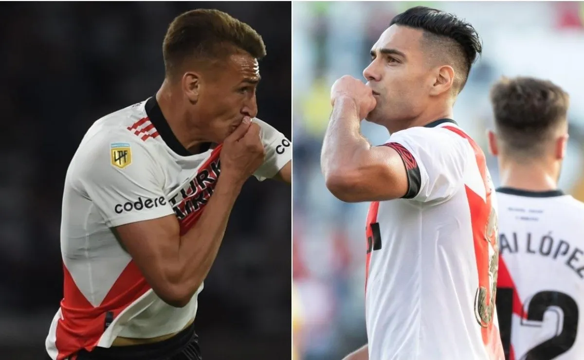 Braian Romero y Radamel Falcao se cruzaron en redes.