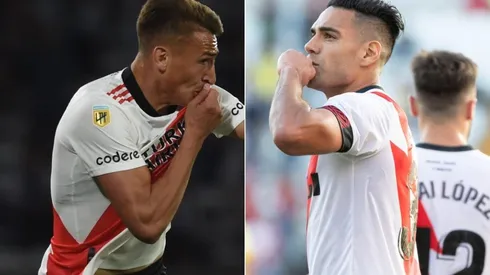 Braian Romero y Radamel Falcao se cruzaron en redes.